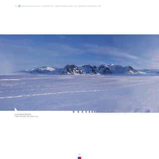 GLACIAR TYNDALL
CAMPO DE HIELO SUR. MAYO, 2012.
90
ZONA GLACIOLÓGICA AUSTRAL GLACIARES DE CHILE DIRECCIÓN GENERAL DE AGUAS - DGA MINISTERIO DE OBRAS PÚBLICAS - MOP
 