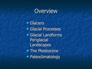 Glaciers | PPT