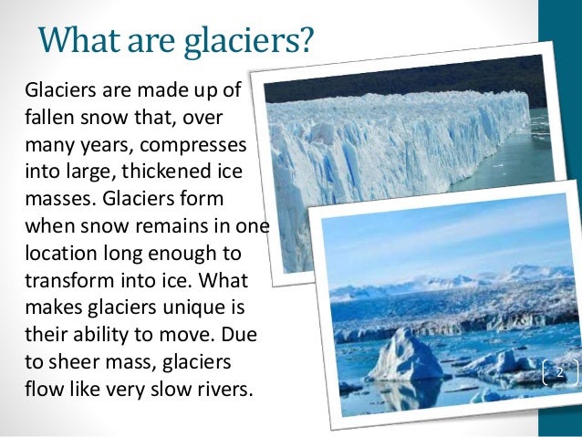 glaciers where do glaciers form