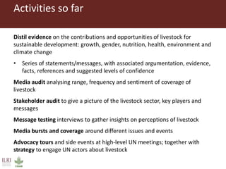 Introducing the Global Livestock Advocacy for Development project