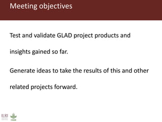 Introducing the Global Livestock Advocacy for Development project