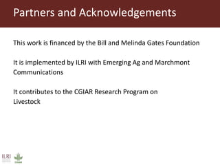 Introducing the Global Livestock Advocacy for Development project