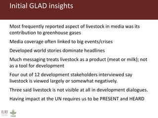 Introducing the Global Livestock Advocacy for Development project