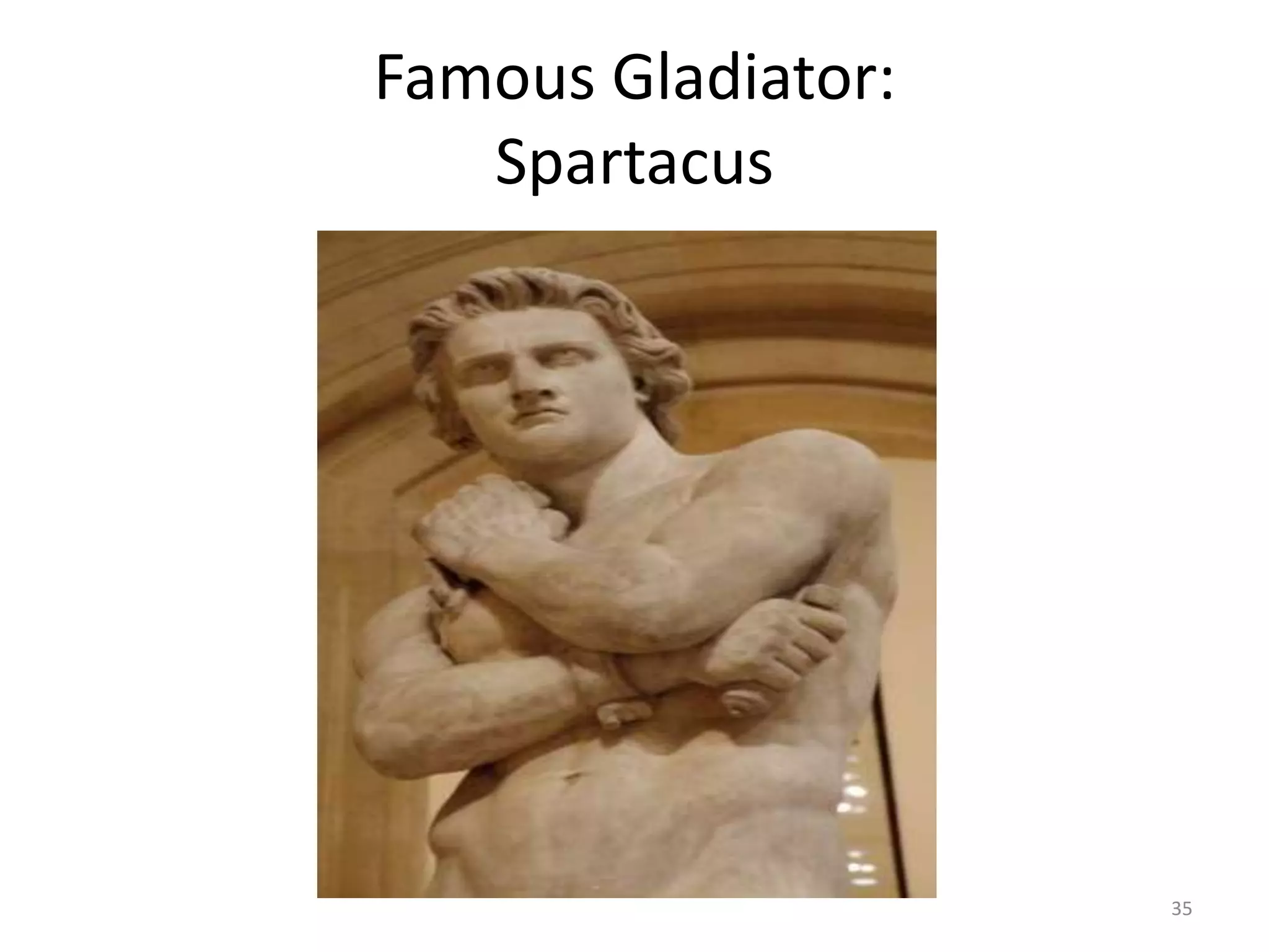 Famous Gladiator:Spartacus 35