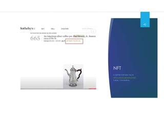 NFT
E US$700K POR ESSA TAÇA?
HTTPS://YOUTU.BE/E6GLSIYYIE0
CANAL COIN BUREAU.
42
 