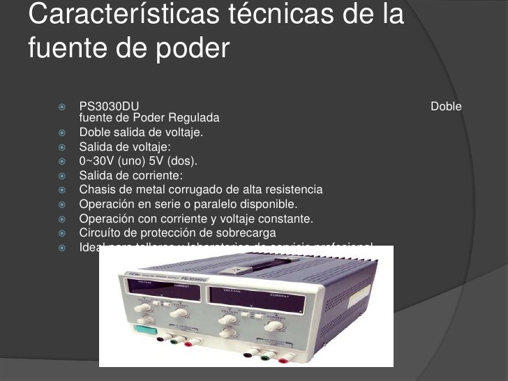FUENTES DE PODER
