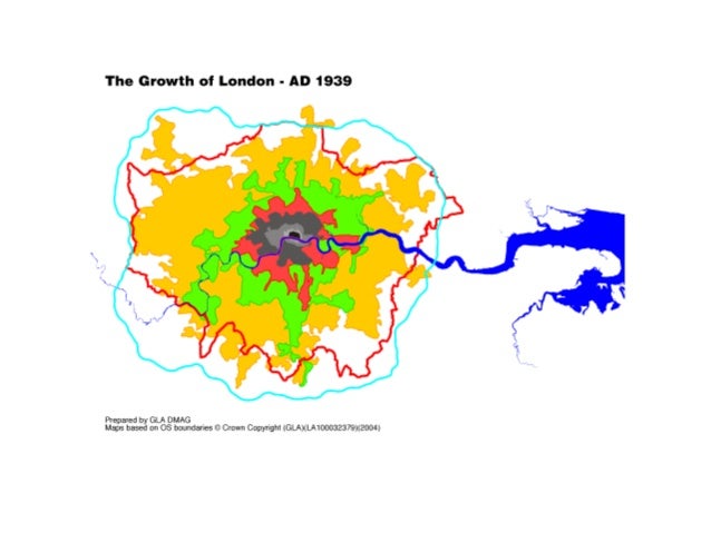 the true size of london londons functional urban region london size