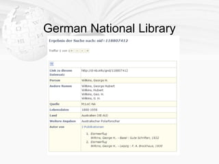 German National Library
 