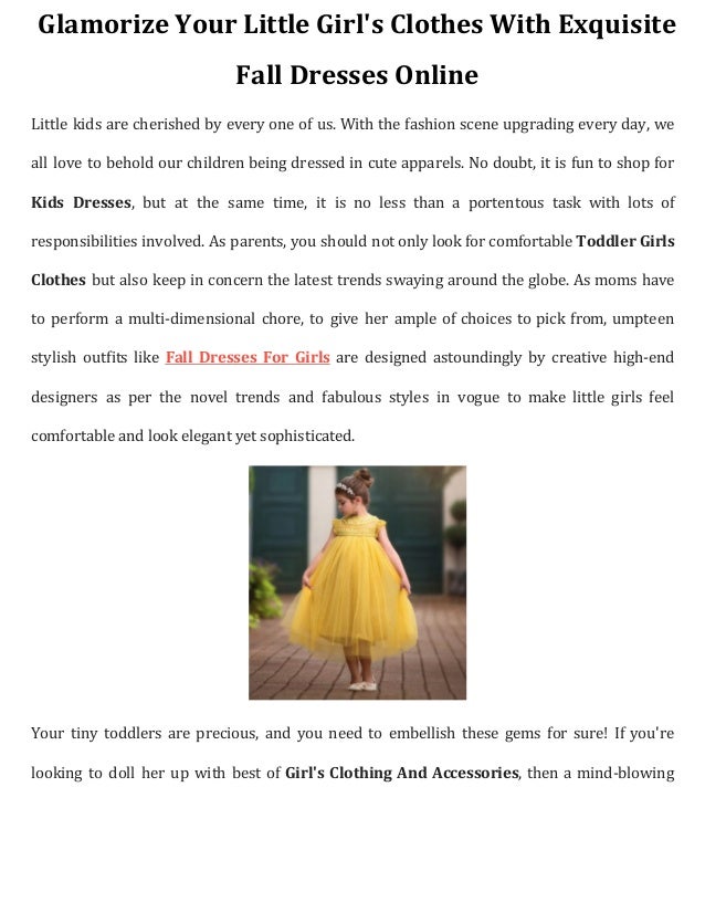 little girl clothes online