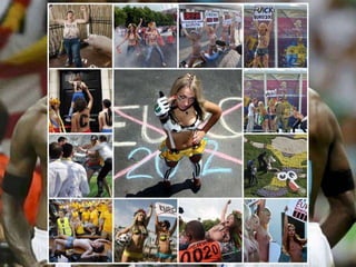 Glamour of UEFA EURO 2012 – selected stunning images and effects of UEFA EURO 2012 with Oceana’s ‘Endless Summer’