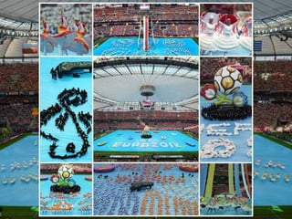 Glamour of UEFA EURO 2012 – selected stunning images and effects of UEFA EURO 2012 with Oceana’s ‘Endless Summer’