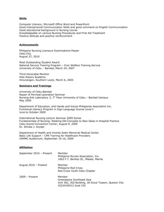Resume