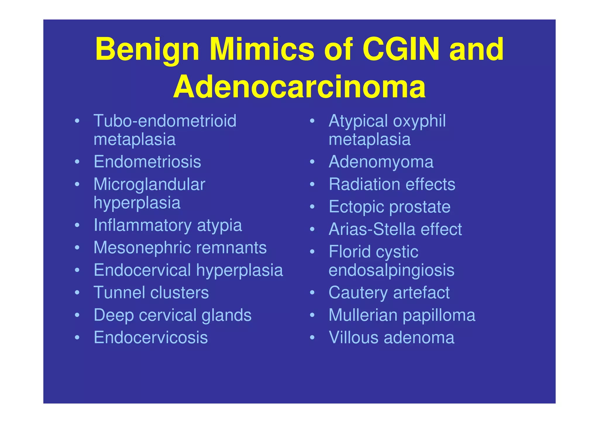 Cgin GLANDULAR PATHOLOGY UTERINE CERVIX.pdf