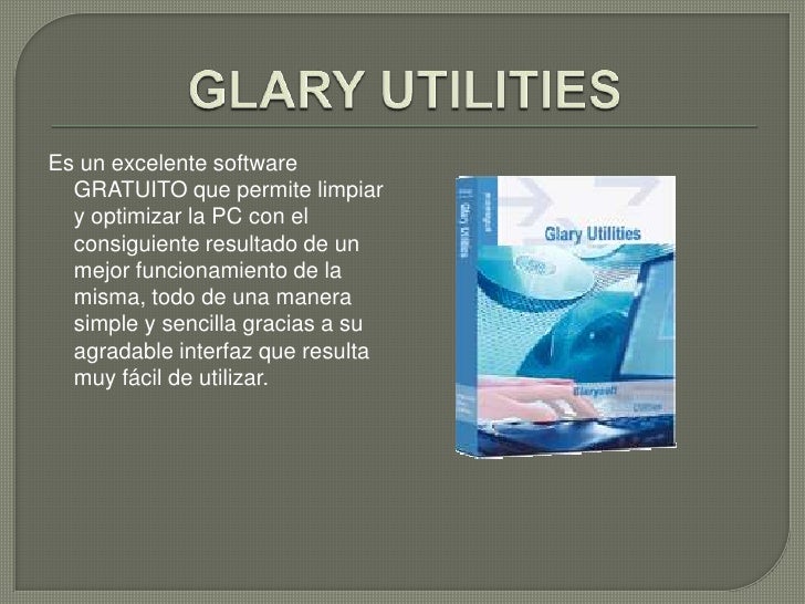 glary utilities para que sirve
