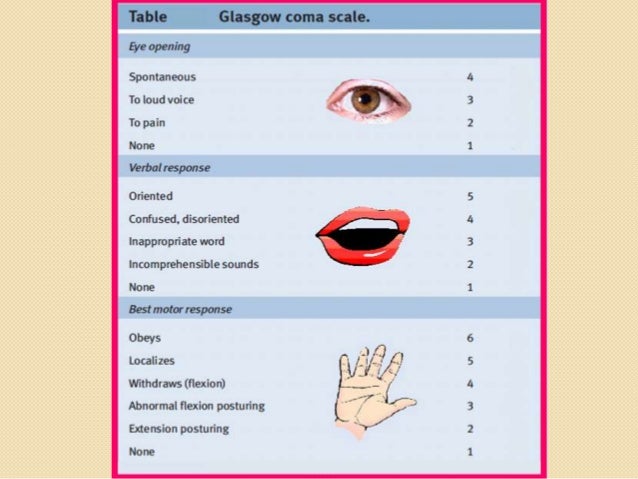 Glasgow Coma Scale Chart Pdf