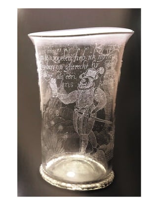 Glas hensbekers rond 1600