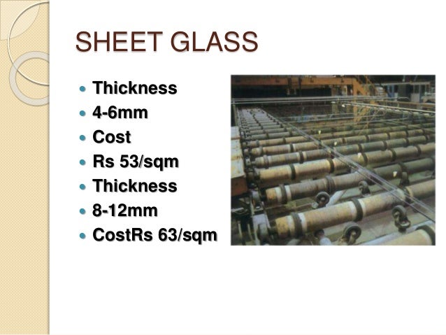 glass glass sheet cost