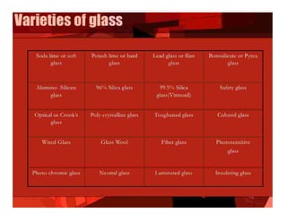 Glass and everything