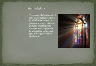 Types of Glass | PPTX