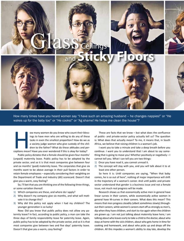 Glass ceilings and sticky floors PDF