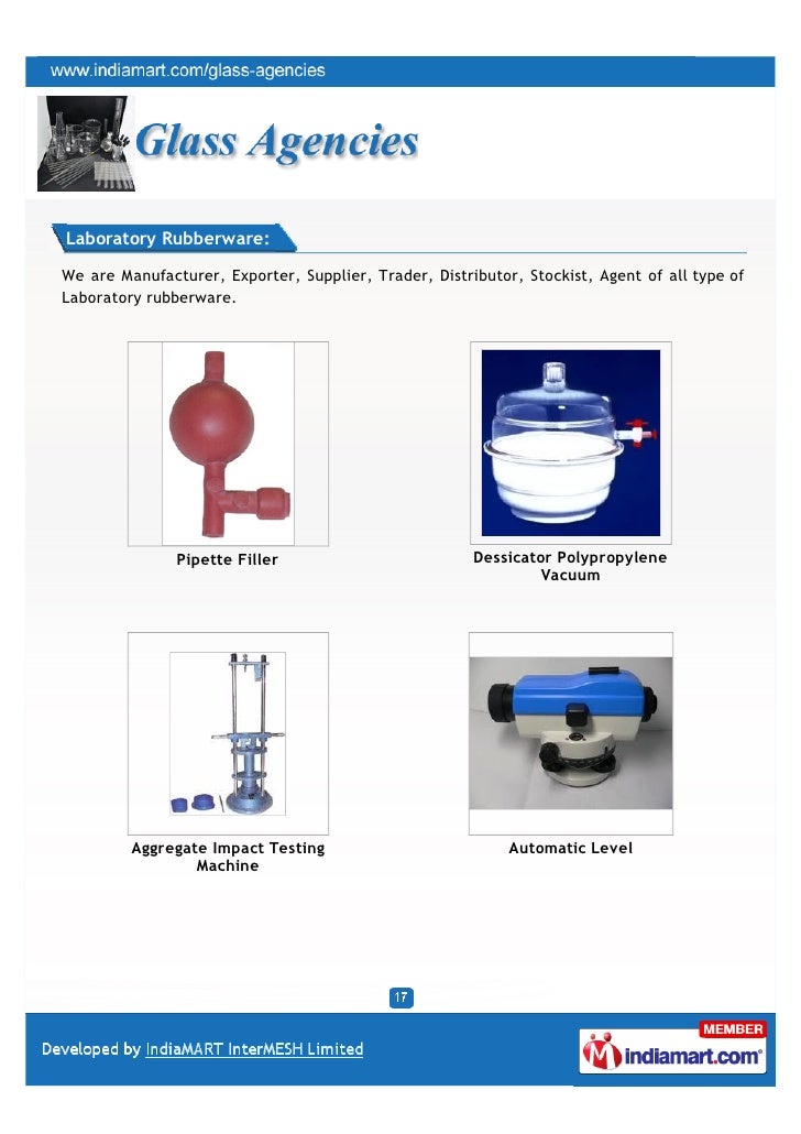 Glass Agencies Ambala Cantt, Chemistry Laboratory Equipment