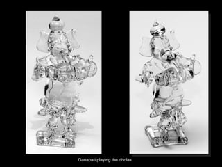 Ganapati playing the dholak 