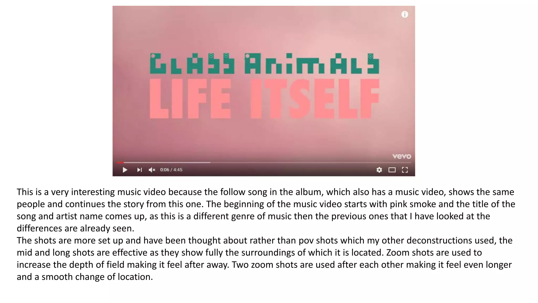 Glass animals life itself