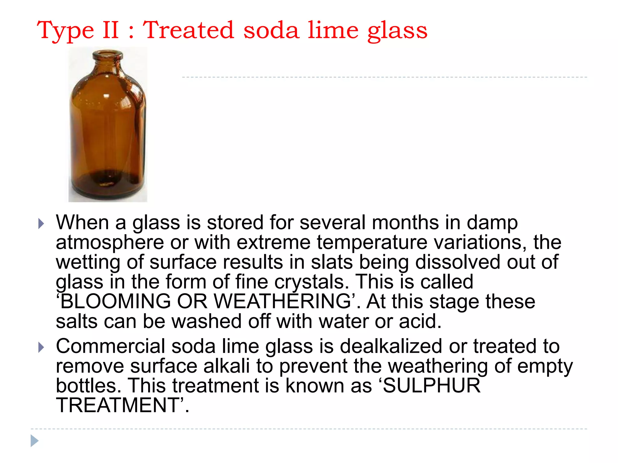 Disolved Glass Glass as a packaging material | PPTX