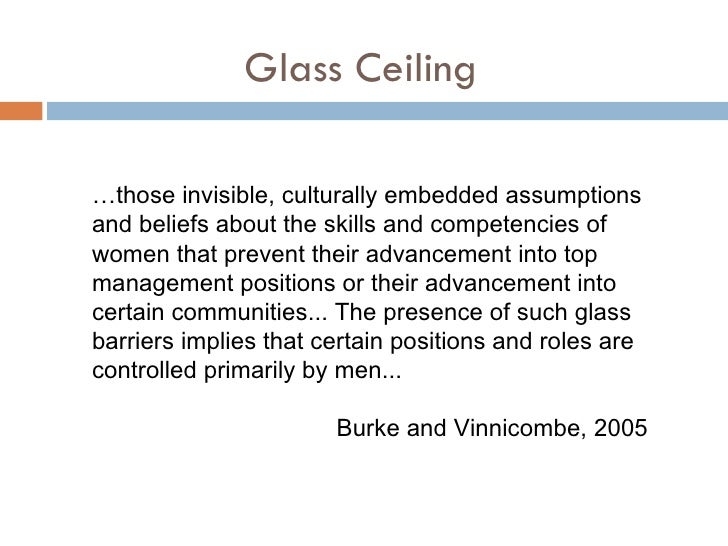 Glass ceiling presentation kubricky