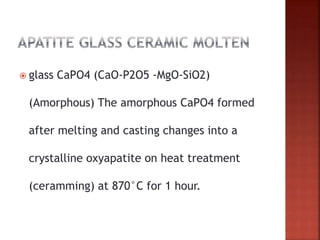 Metal free Castable Glass ceramics- Dicor.pptx