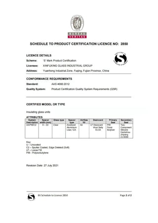 Glass certification pdf Glass certification pdf
