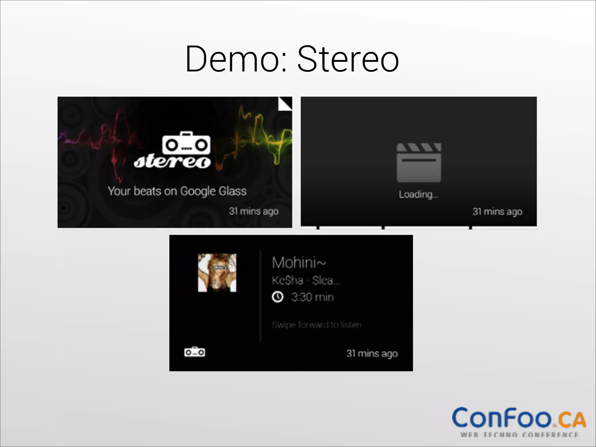 Demo: Stereo

 