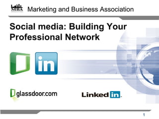 Social media: Building Your Professional Network Marketing and Business Association  