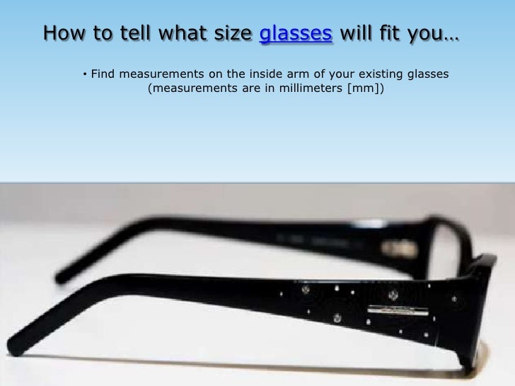 How to Fit Glasses