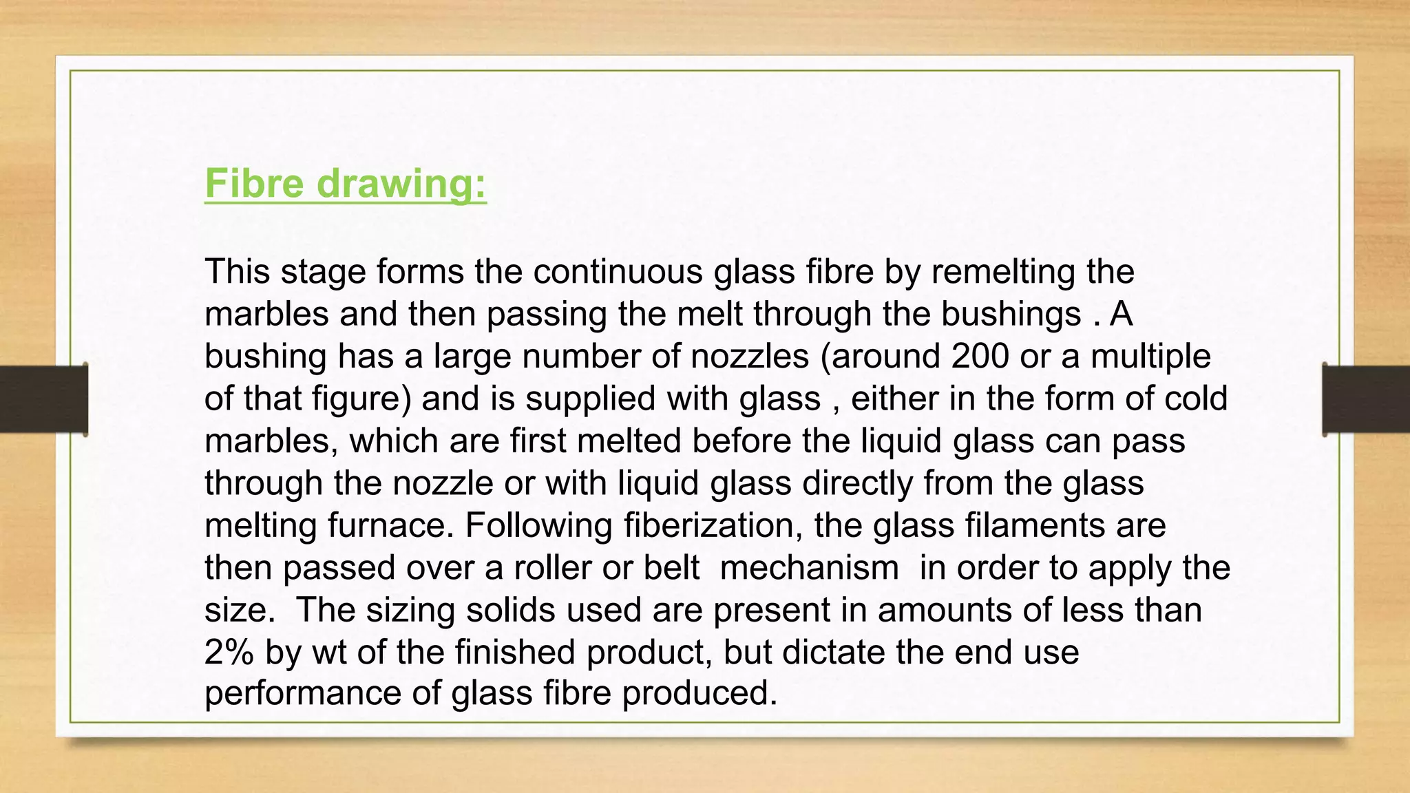 Glass Fibre | PPTX