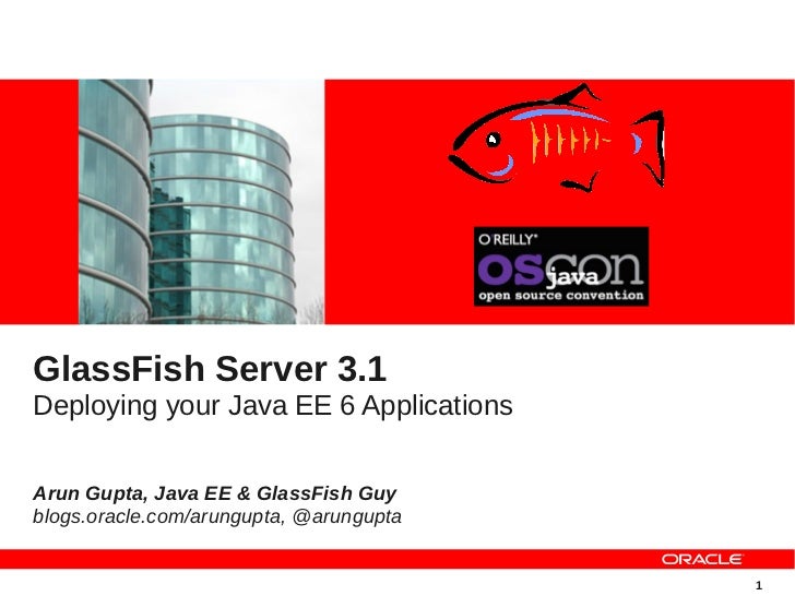 GlassFish Server 3.1 Deploying your Java EE 6 Applications