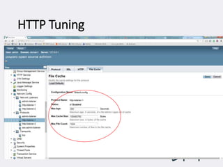 HTTP Tuning
 