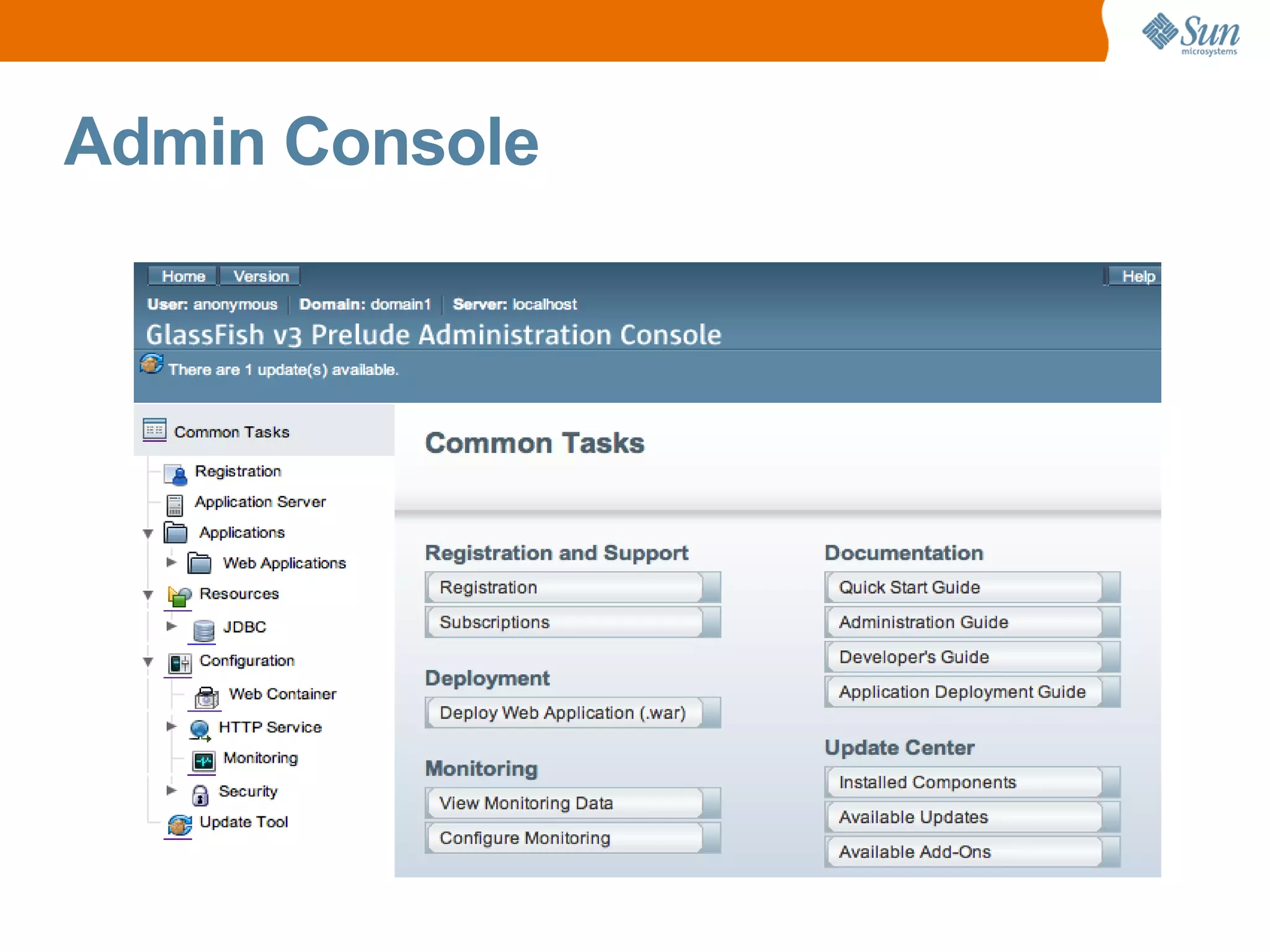 Glass Fish V3  University Amers May2009