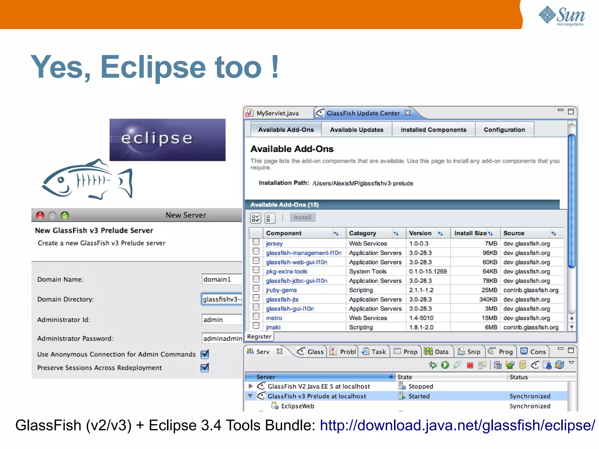 Glass Fish V3  University Amers May2009