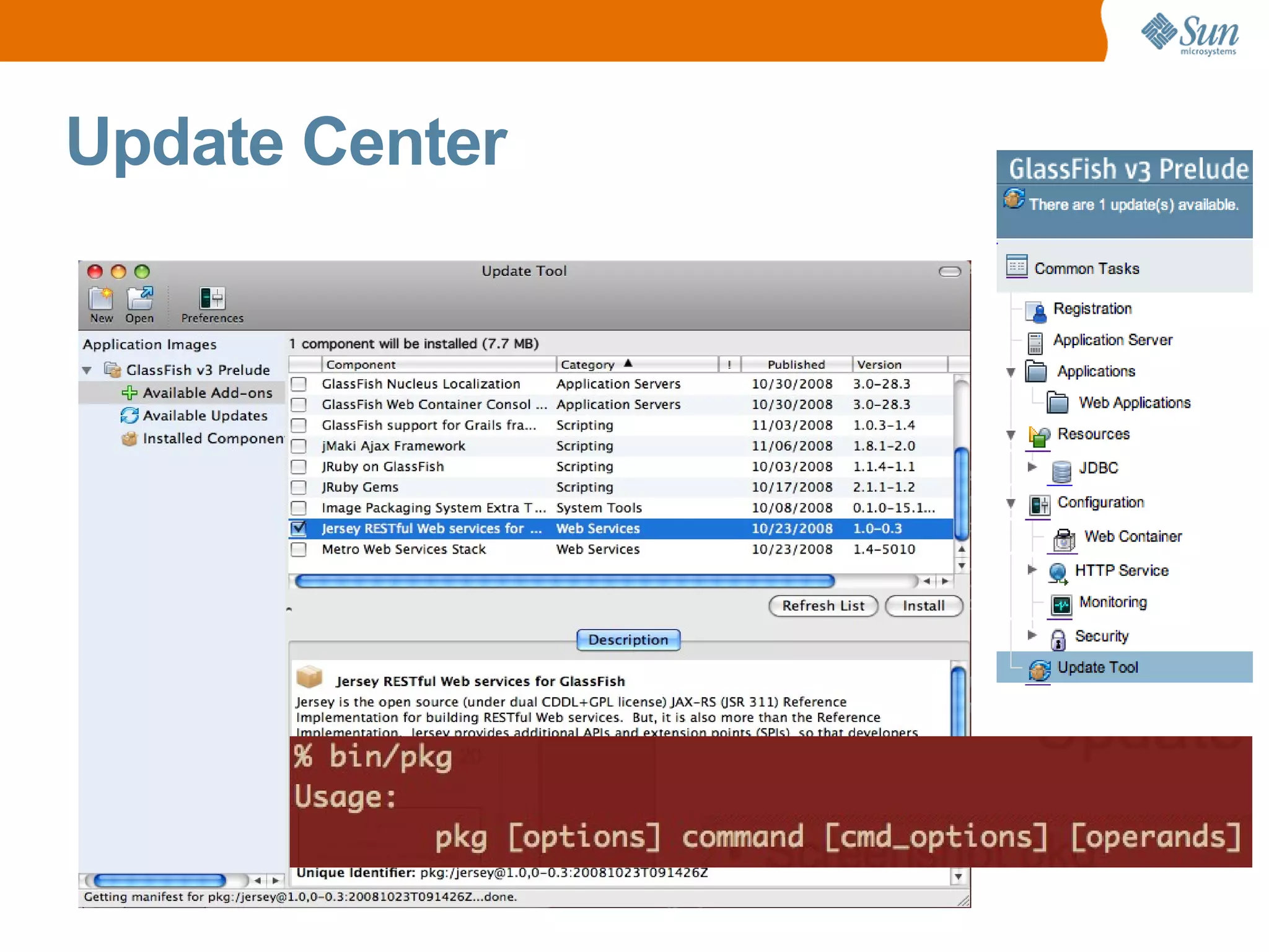 Glass Fish V3  University Amers May2009