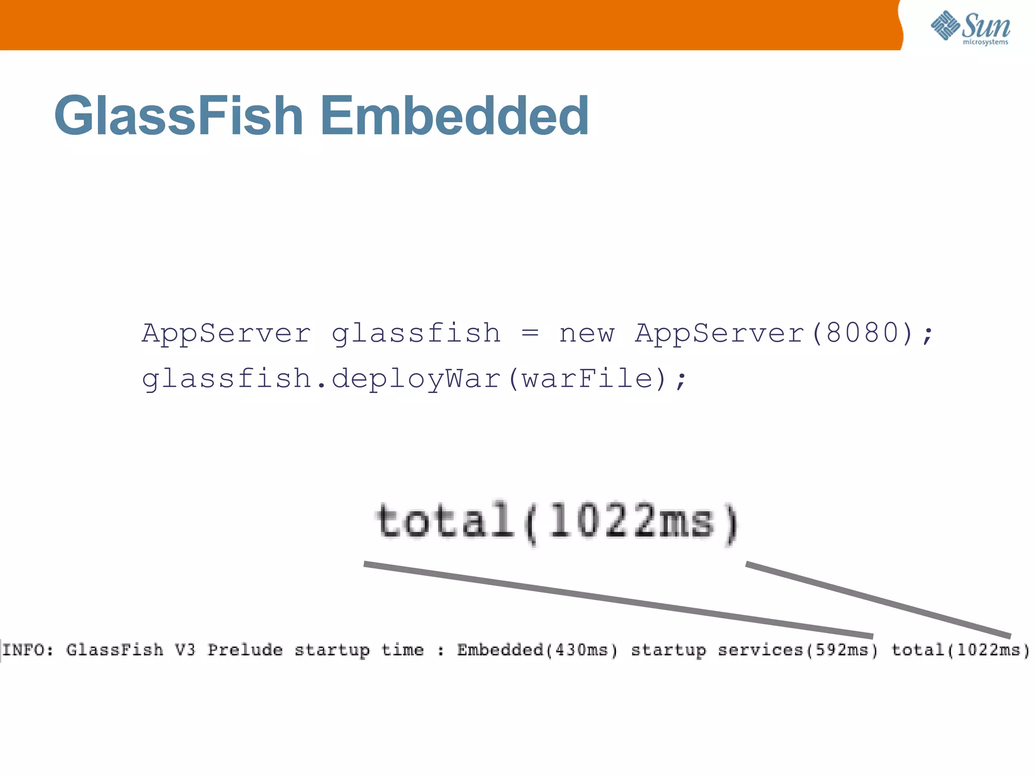 Glass Fish V3  University Amers May2009