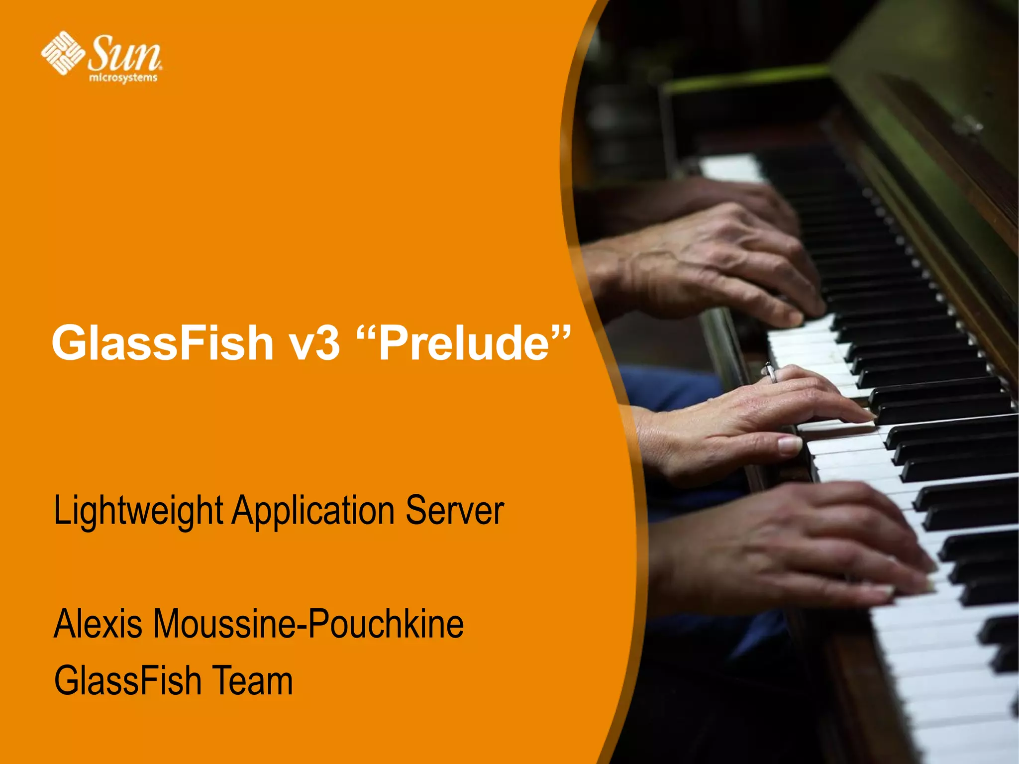 GlassFish v3 Prelude Aquarium Paris