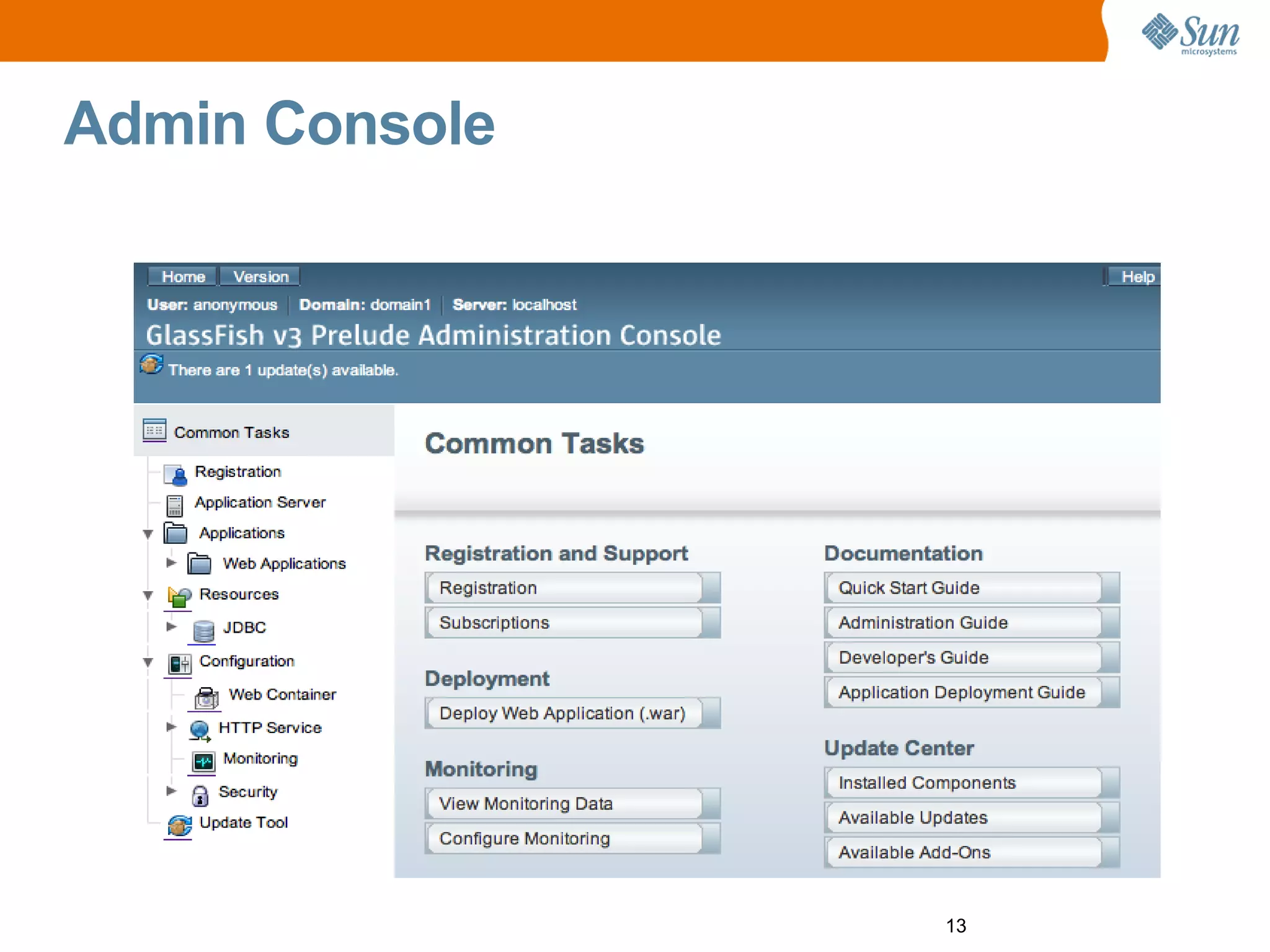GlassFish v3 Prelude Aquarium Paris