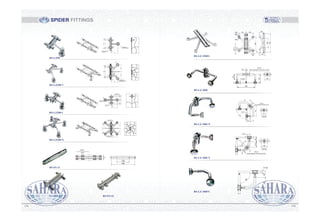SPIDER FITTINGS
132131
2020
140
100
M12 S.S STUD
OR BOLT
1 ARMS WITH
SLOTS 15X25mm
90
6
130
170
2020
100100
90
6
40
1 ARMS WITH
HOLES 20mm
19
12
RS-LZ90
RS-LZ200 V
RS-LZ200 I
40
12
18
2 ARMS WITH
HOLES 20mm
M12 S.S STUD
OR BOLT
2 ARMS WITH
SLOTS 15X25mm
6
90
20100
140
202 ARMS WITH
SLOTS 15X25mm
20
170
130
6
20
2 ARMS WITH
HOLES 20mm
6
90
40
12
19
100100
RS-LZ200 X
RS-FS-22RS-SFS-1
RS-FS 11
180
340
(outer diameter of nylon cover)
15.5
T
RS-LZ 300CY
RS-LZ 300CN
RS-LZ 300FY
RS-LZ 250D1
RS-LZ 300C
15
18T
85
147
(outer diameter of the nylon cover)
15.5
300
86
86
P direction
(outer diameter of the nylon cover)
15.5
72.564
23.7
15
T 18
P
15.5
(outerdiameterofnyloncover)
46
40
26 120 120T
250
26
14.5(17)
17
104
180
340
80
86
P direction
(outer diameter of the nylon cover)
15.5
T 18
15
P
175
64 9
O
90
O
90
T=18
6496
 