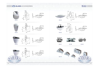 GLASS ACCESSORIES
146145
RF-204
RF-201
RF-202
RF-203
RF-218
RF-205
RF-206
RF-207 RF-208 RF-209
L
M
S
RF-218
S
L
5
40
107
74
28.5
5
55
47
5
31
75
55
41.5
48
5
41
MAX.15kg
MAX.800mm
MAX.400mm
MAX.20mm
MAX.250mm
MAX.15kg
MAX.800mm
MAX.400mm
MAX.20mm
MAX.250mm
MAX.20kg
MAX.800mm
MAX.400mm
MAX.25mm
MAX.250mm
MAX.25kg
MAX.800mm
MAX.400mm
MAX.30mm
MAX.250mm
4.5
42.5
52
77.5
204
MAX.15kg
MAX.800mm
MAX.400mm
MAX.20mm
MAX.250mm
63
37
32
4.5 MAX.10kg
MAX.600mm
MAX.300mm
MAX.15mm
MAX.200mm
 