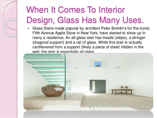 Glass In Interior Design