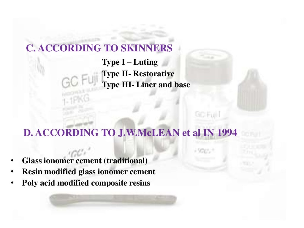 Glass ionomer cement