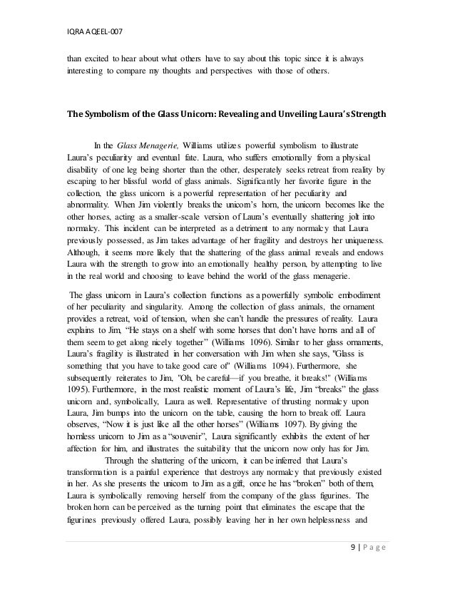 essay on glass menagerie Free essay: the movies to him represented what he wanted in scene vi tom is speaking to jim (on the fire escape) about the movies and says, i'm tired. essay on glass menagerie Free essay: the movies to him represented what he wanted in scene vi tom is speaking to jim (on the fire escape) about the movies and says, i'm tired.