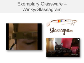 Exemplary Glassware –
Winky/Glassagram
 