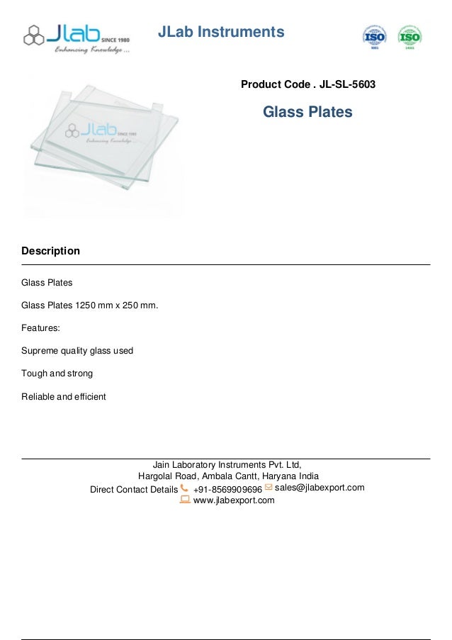 Glass plates